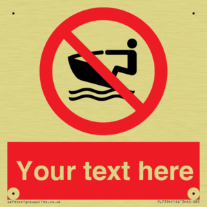 Custom No personal water craft